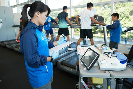 The Scientific Conditioning Centre carries out scientific assessments for athletes to maximise their physical performances.